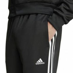 Adidas Sportswear 3-Stripes Doubleknit Track Suit MENS (IX1277)ΑΝΔΡΙΚΟ ΣΕΤ ΦΟΡΜΕΣ ΜΑΥΡΟ/ΛΕΥΚΟ