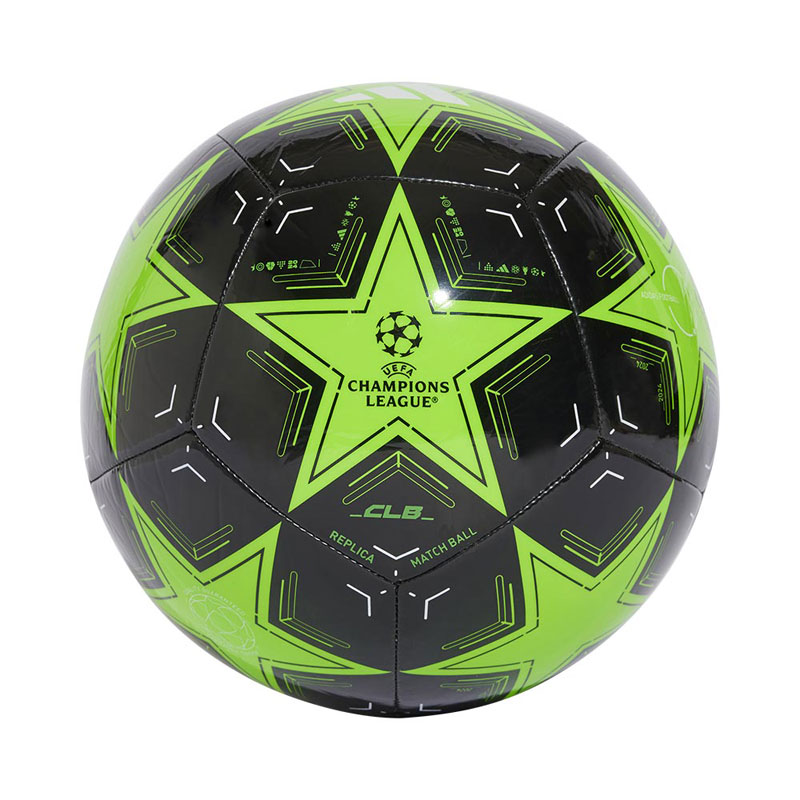 ADIDAS UCL Club 24/25 League Phase Ball (IX4067)ΜΠΑΛΑ ΠΟΔΟΣΦΑΙΡΟΥ Solar Green / Black / White