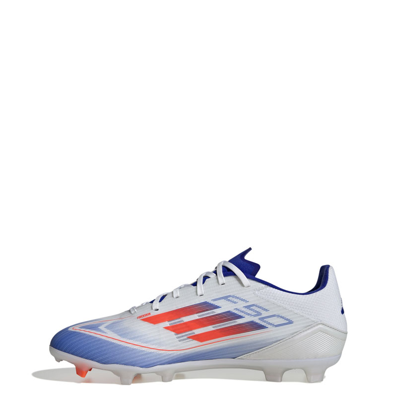 ADIDAS F50 League Firm/Multi-Ground Boots (IE0601)ΑΝΔΡΙΚΑ ΠΑΠΟΥΤΣΙΑ ΠΟΔΟΣΦΑΙΡΟΥ ΜΕ ΤΑΠΕΣ Cloud White / Solar Red / Lucid Blue