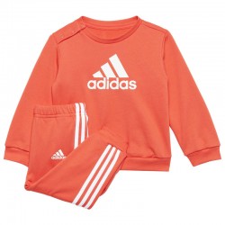 Adidas sportswear INF  Bos Jog Ft (IZ4983)ΒΡΕΦΙΚΟ ΣΕΤ ΦΟΡΜΕΣ BRIRED/WHITE