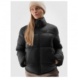 4F Γυναικείο μπουφάν Down Jacket ΜΑΥΡΟ (4FWAW24TDJAF469-20S)