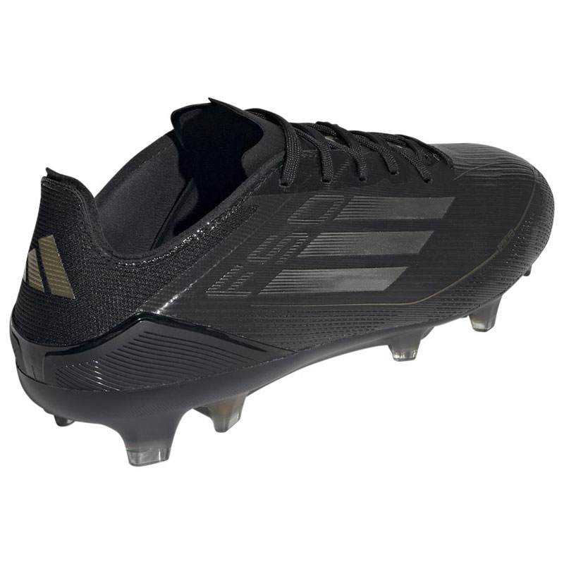 ADIDAS F50 Pro Firm Ground Boots (IE0599)ΑΝΔΡΙΚΑ ΠΑΠΟΥΤΣΙΑ ΠΟΔΟΣΦΑΙΡΟΥ ΜΕ ΤΑΠΕΣ  Core Black / Iron Metallic / Gold Metallic