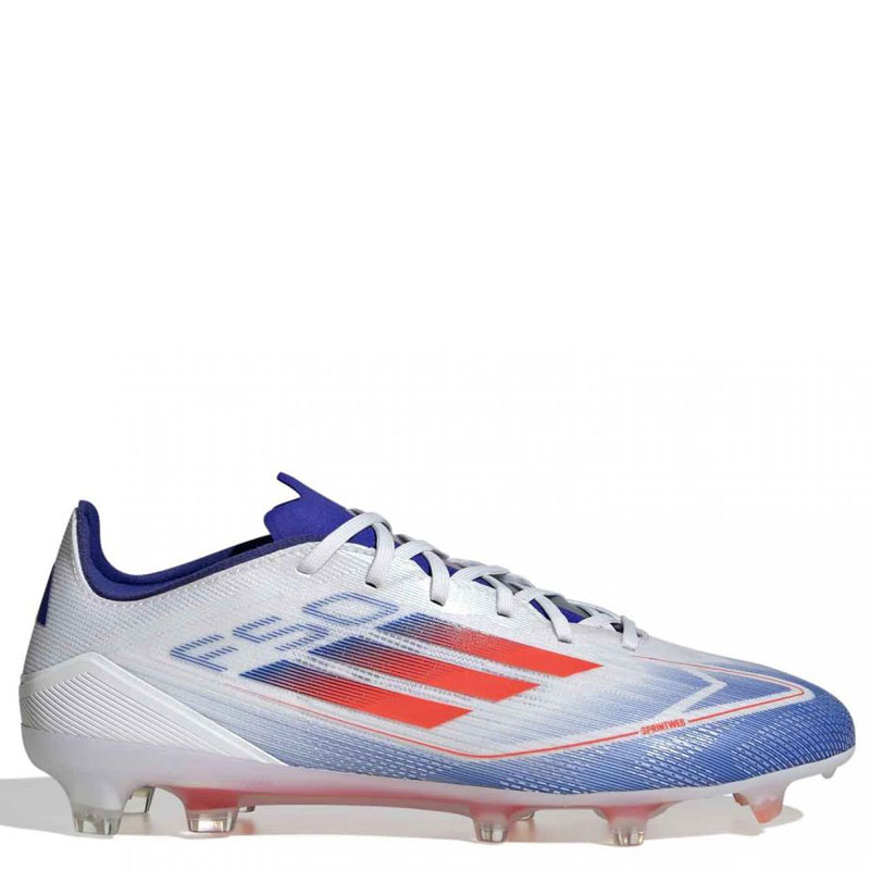 ADIDAS F50 Pro Firm Ground Boots (IE0596)ΑΝΔΡΙΚΑ ΠΑΠΟΥΤΣΙΑ ΠΟΔΟΣΦΑΙΡΟΥ ΜΕ ΤΑΠΕΣ Cloud White / Solar Red / Lucid Blue