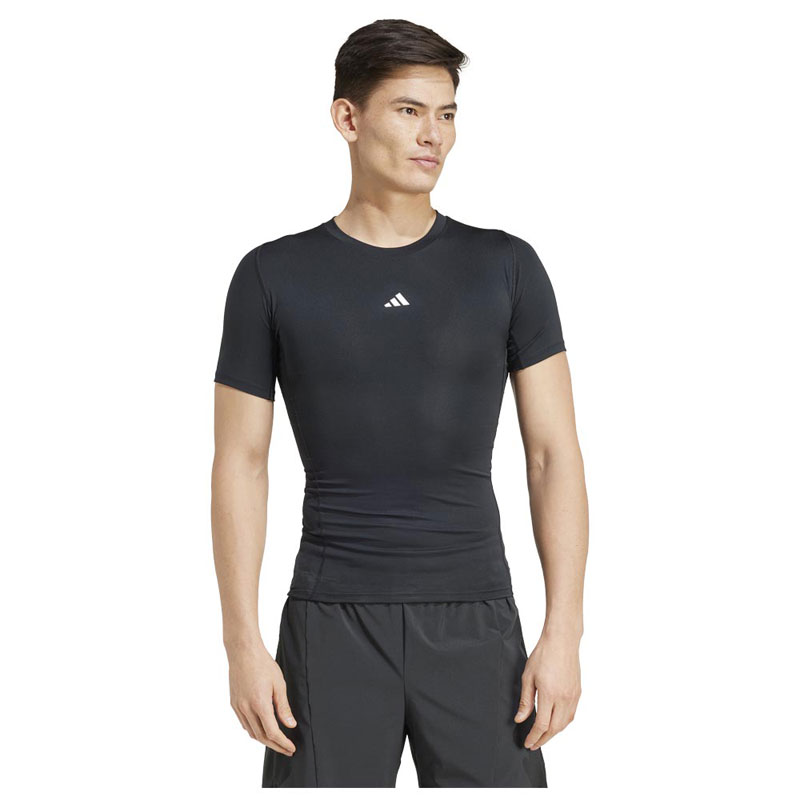 ADIDAS TECHFIT Compression Training Tee (JE6698)ΑΝΔΡΙΚΟ T-SHIRT ΜΑΥΡΟ