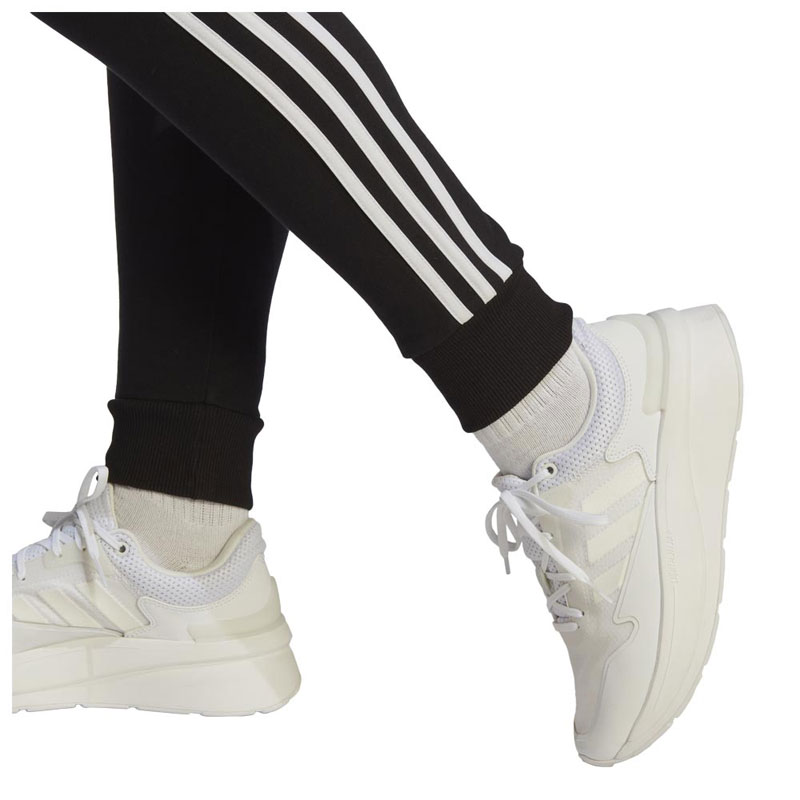 ADIDAS Essentials 3-Stripes French Terry Cuffed Pants (IC8770)ΓΥΝΑΙΚΕΙΟ ΠΑΝΤΕΛΟΝΙ ΦΟΡΜΑΣ ΜΑΥΡΟ