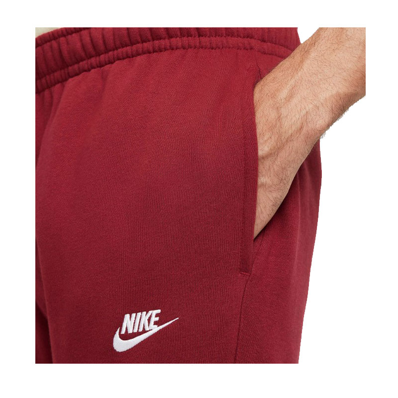 Nike Sportswear Club Fleece (BV2671-677)ΑΝΔΡΙΚΟ ΠΑΝΤΕΛΟΝΙ ΦΟΡΜΑΣ Team Red/Team Red/Λευκό