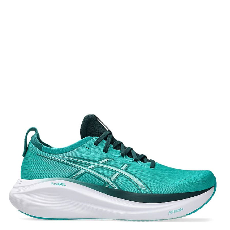 ASICS GEL-NIMBUS 27 (1011B958-400)ΑΝΔΡΙΚΑ ΠΑΠΟΥΤΣΙΑ RUNNING Wave Teal/Saxon Green