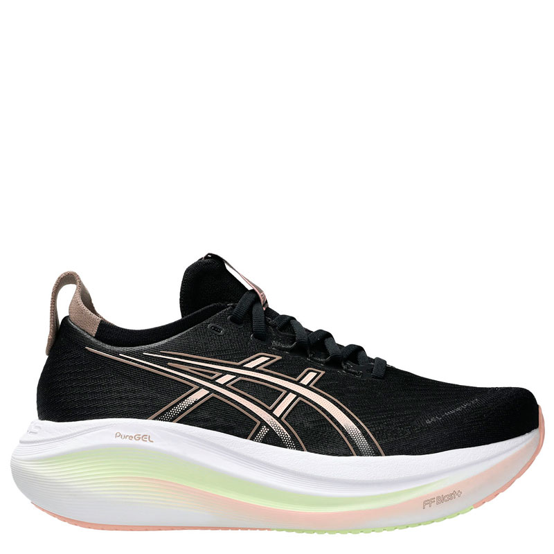 ASICS GEL-NIMBUS 27 (1012B753-003)ΓΥΝΑΙΚΕΙΑ ΠΑΠΟΥΤΣΙΑ RUNNING Black/Breeze