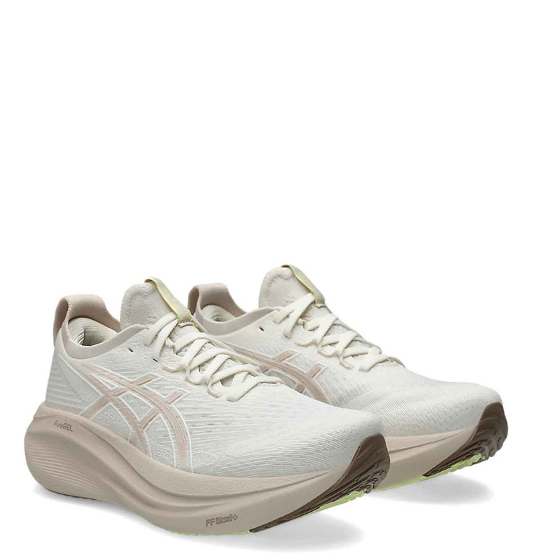 ASICS GEL-NIMBUS 27 (1012B753-102)ΓΥΝΑΙΚΕΙΑ ΠΑΠΟΥΤΣΙΑ RUNNING Cream/Mineral Beige