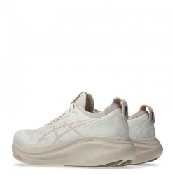 ASICS GEL-NIMBUS 27 (1012B753-102)ΓΥΝΑΙΚΕΙΑ ΠΑΠΟΥΤΣΙΑ RUNNING Cream/Mineral Beige