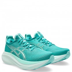 ASICS GEL-NIMBUS 27 (1012B753-400)ΓΥΝΑΙΚΕΙΑ ΠΑΠΟΥΤΣΙΑ RUNNING Wave Teal/Illuminate Mint