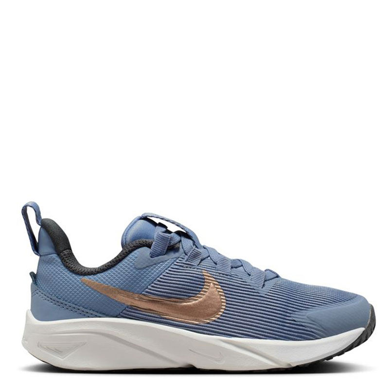 Nike Star Runner 4 NN PS (DX7614-405)ΠΑΙΔΙΚΑ ΠΑΠΟΥΤΣΙΑ Ashen Slate/Armory Navy/Pure Platinum/Metallic Red Bronze