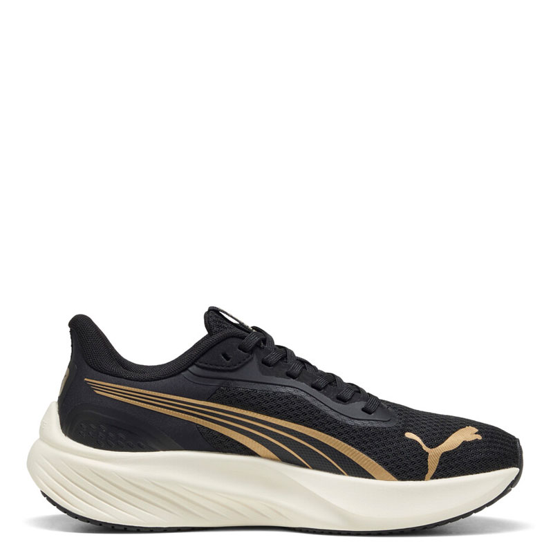 PUMA Pounce Lite Running Shoes (310778-11)ΓΥΝΑΙΚΕΙΑ ΠΑΠΟΥΤΣΙΑ BLACK/WHITE/GOLD