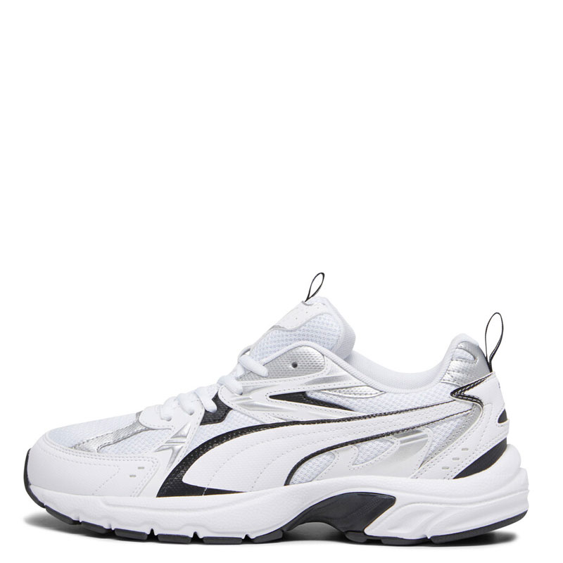 PUMA Milenio Tech WMNS (392322-01)ΓΥΝΑΙΚΕΙΑ ΠΑΠΟΥΤΣΙΑ WHITE/BLACK/SILVER