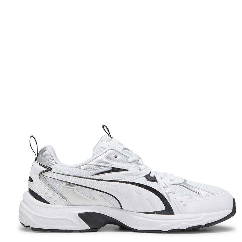 PUMA Milenio Tech WMNS (392322-01)ΓΥΝΑΙΚΕΙΑ ΠΑΠΟΥΤΣΙΑ WHITE/BLACK/SILVER