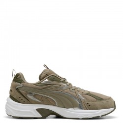 PUMA Milenio Tech Suede Sneakers (393489-15)Velvet Moss-Puma Aged