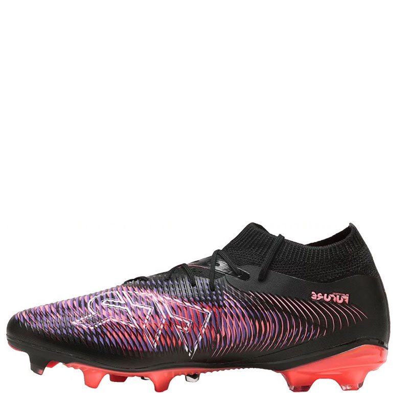 Puma Future 8 Match FG/AG (108140-01)ΑΝΔΡΙΚΑ ΠΑΠΟΥΤΣΙΑ ΠΟΔΟΣΦΑΙΡΟΥ ΜΕ ΤΑΠΕΣ Black/White/Glowing Red