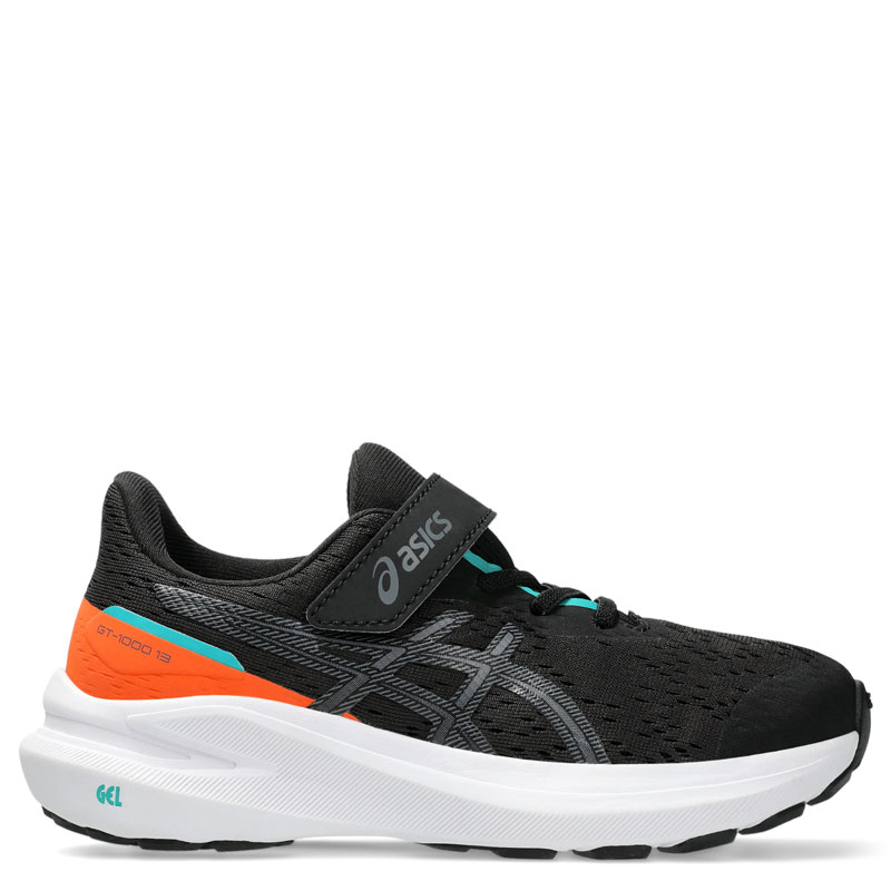 ASICS GT-1000 13 PS (1014A344-007)ΠΑΙΔΙΚΑ ΠΑΠΟΥΤΣΙΑ Black/Carbon