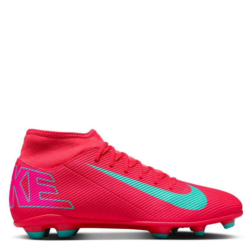 Nike Mercurial Superfly 10 Club MG (FQ8314-800)Ποδοσφαιρικά Παπούτσια με Τάπες Ember Glow/Aurora Green