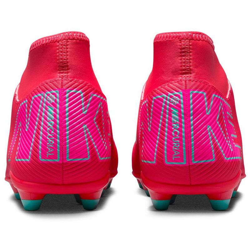 Nike Mercurial Superfly 10 Club MG (FQ8314-800)Ποδοσφαιρικά Παπούτσια με Τάπες Ember Glow/Aurora Green