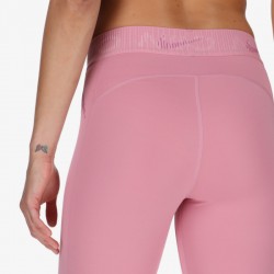 Nike Pro W NP DF MR 7/8 TIGHT TT GRX (HJ1219-699)Γυναικείο κολάν μεσαίου καβάλου 7/8 με σχέδιο Elemental Pink/Bold Berry/Pink Foam/White