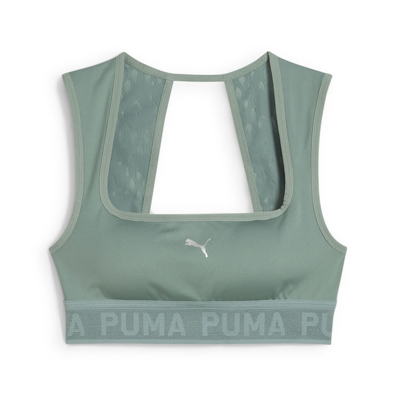 PUMA MOVE LACE Bra (526783-30)ΓΥΝΑΙΚΕΙΟ ΑΘΛΗΤΙΚΟ ΜΠΟΥΣΤΑΚΙ Green Moon