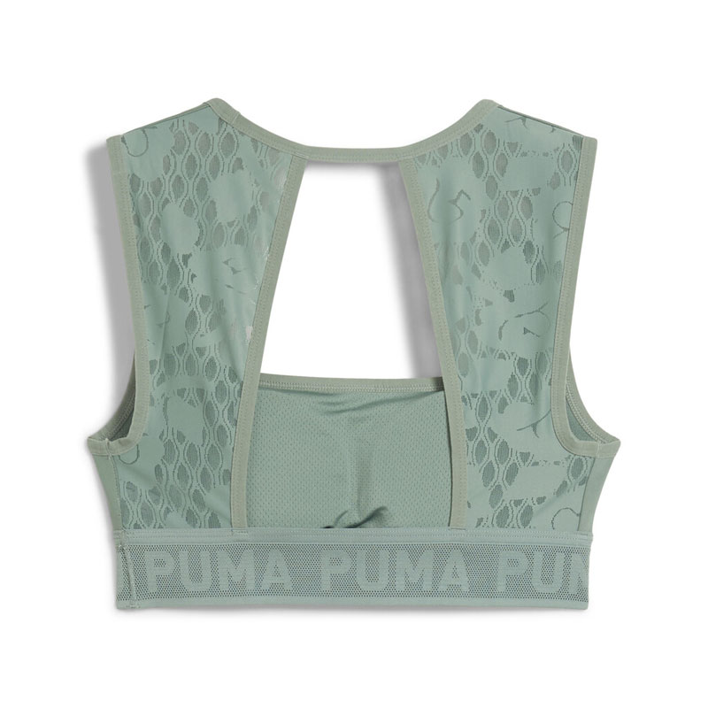 PUMA MOVE LACE Bra (526783-30)ΓΥΝΑΙΚΕΙΟ ΑΘΛΗΤΙΚΟ ΜΠΟΥΣΤΑΚΙ Green Moon