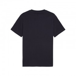 PUMA ESSENTIALS TAPE TEE (684674-16)ΑΝΔΡΙΚΟ T-SHIRT ΜΠΛΕ