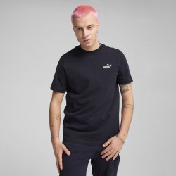 PUMA ESSENTIALS TAPE TEE (684674-16)ΑΝΔΡΙΚΟ T-SHIRT ΜΠΛΕ