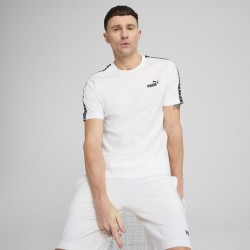 PUMA ESSENTIALS TAPE TEE (684674-02)ΑΝΔΡΙΚΟ T-SHIRT ΛΕΥΚΟ