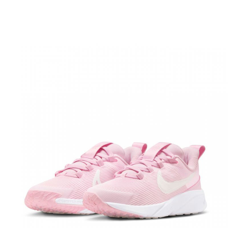 NIKE STAR RUNNER 4 NN PS (DX7614-602)ΠΑΙΔΙΚΑ ΠΑΠΟΥΤΣΙΑ PINK FOAM /SUMMIT WHITE