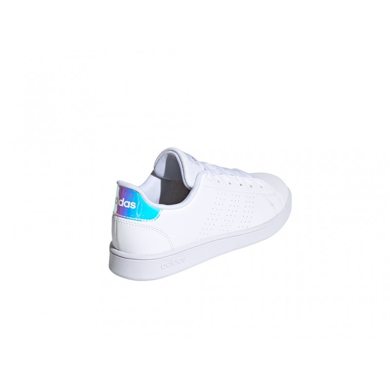 Adidas Advantage K Ftwwht Silvmt Ftwwht ΠΑΠΟΥΤΣΙ ΜΟΔΑΣ  FY4624